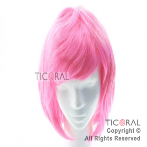 PELUCA HS2674 INFANTIL CARRE CON FLEQUILLO FUCSIA x 1